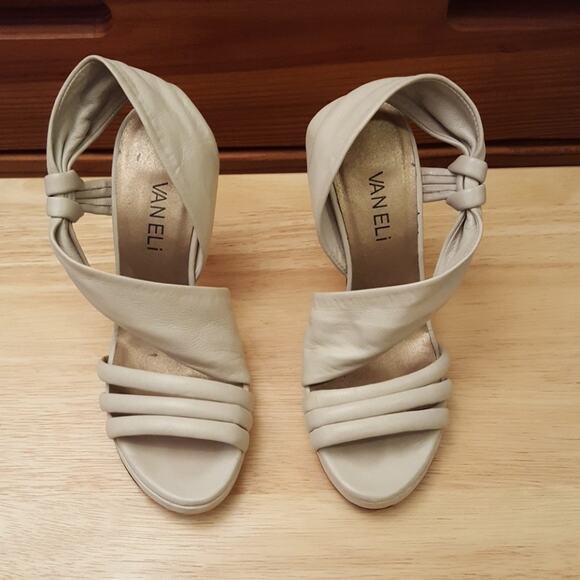 Van Eli Leather high heel Shoe - Size 5 1/2 - Picture 2 of 5